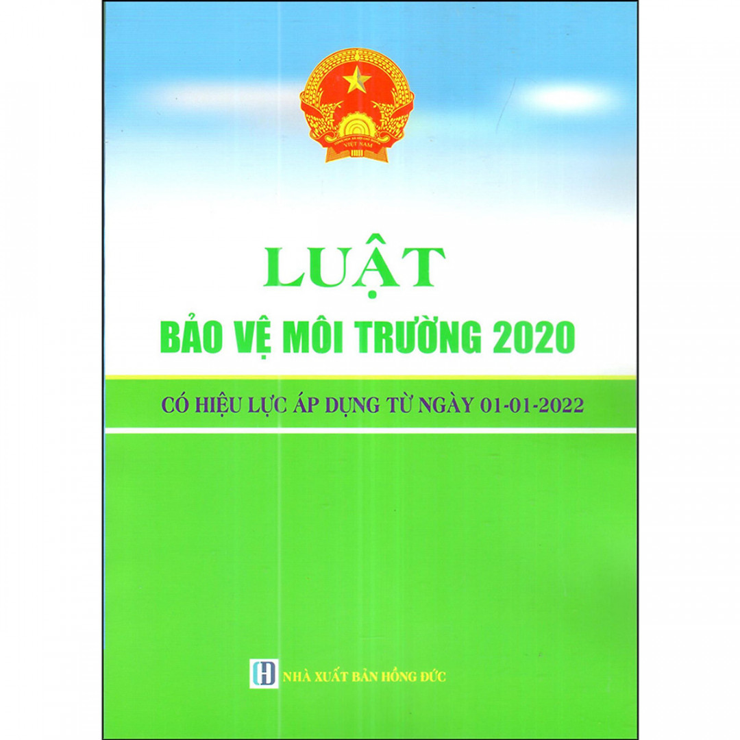 Luật Bảo vệ môi trường số: 72/2020/QH14